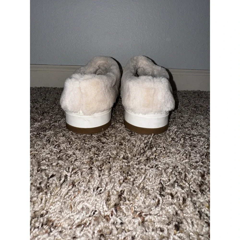 Blondo Suri Waterproof‎ Camel Suede Faux Fur Trim Slip-On Sneaker Size 10 NWOT